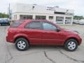 2009 Spicy Red Kia Sorento LX 4x4  photo #2