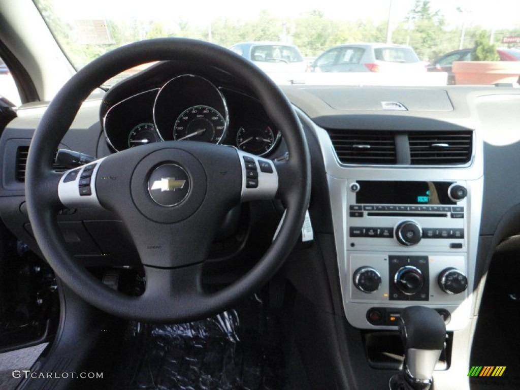 2012 Malibu LT - Black Granite Metallic / Ebony photo #12