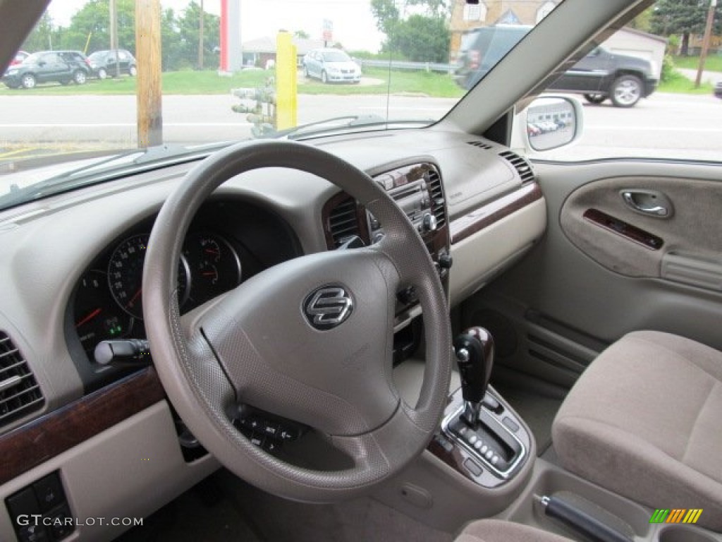 Beige Interior 2006 Suzuki XL7 7 Passenger AWD Photo #53515865