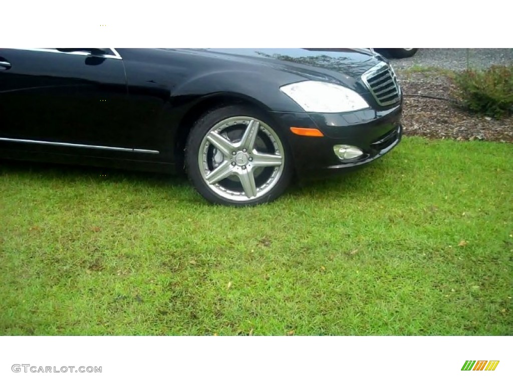2008 S 550 Sedan - Black / Cashmere/Savanna photo #16