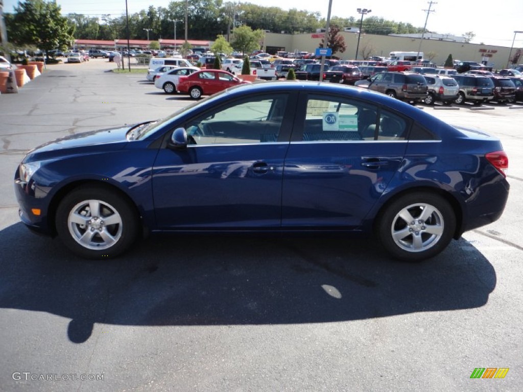 2012 Cruze LT - Blue Topaz Metallic / Jet Black photo #4