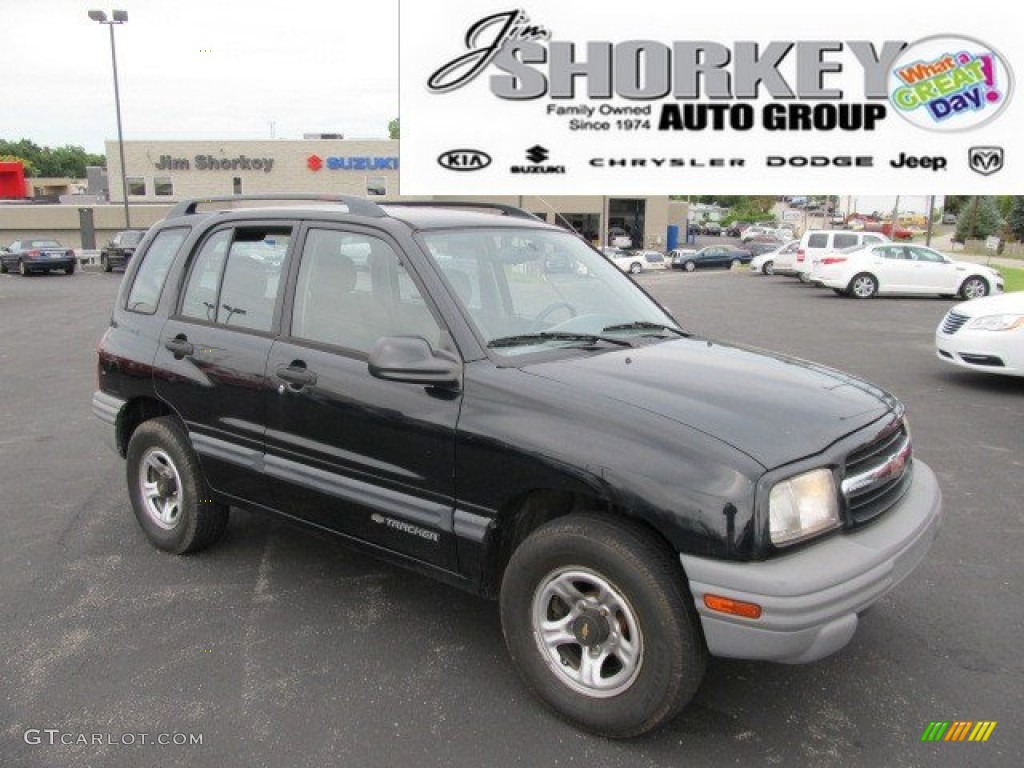 Black Chevrolet Tracker