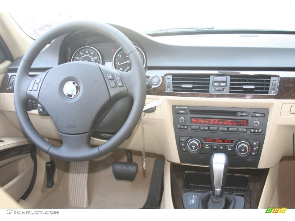 2011 3 Series 328i Sedan - Deep Sea Blue Metallic / Beige Dakota Leather photo #23