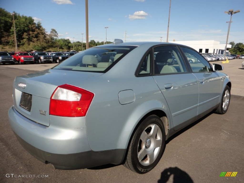 2004 A4 1.8T quattro Sedan - Light Silver Metallic / Platinum photo #7