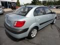 2009 Polar Blue Kia Rio LX Sedan  photo #7