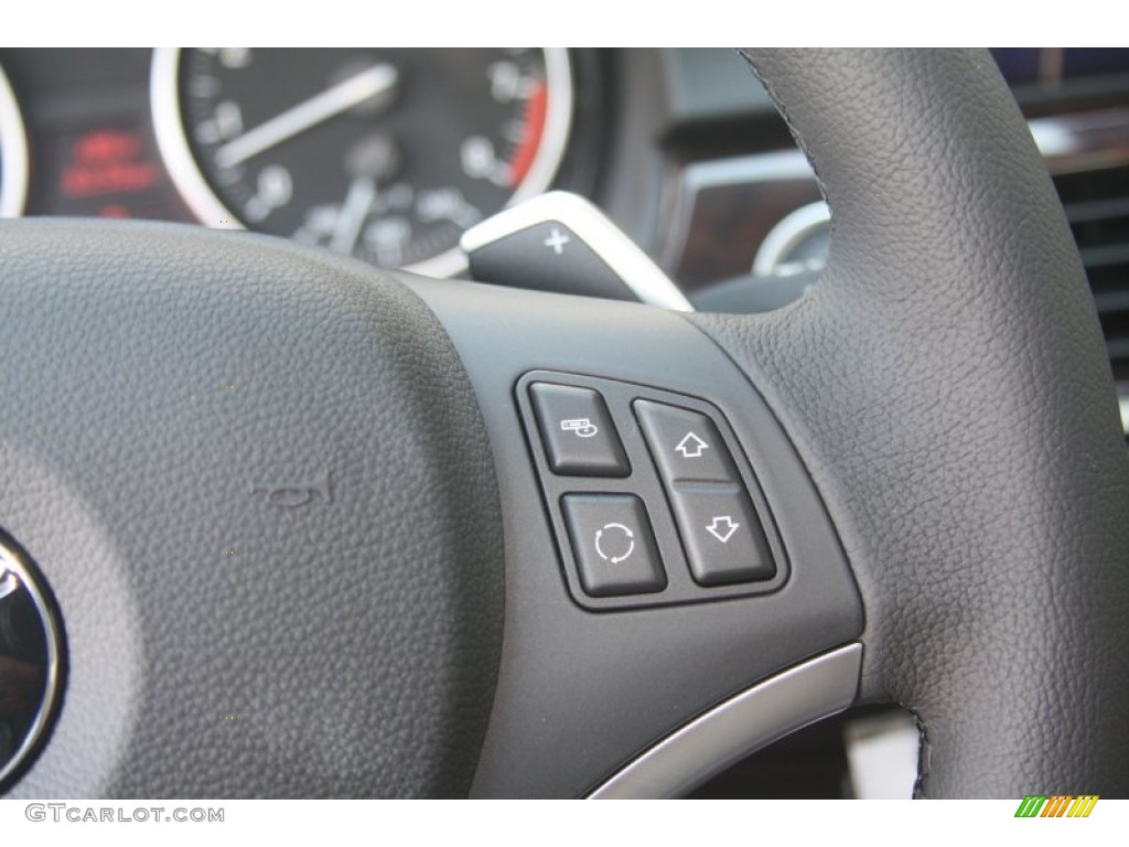 2011 3 Series 335i Sedan - Deep Sea Blue Metallic / Oyster/Black Dakota Leather photo #21