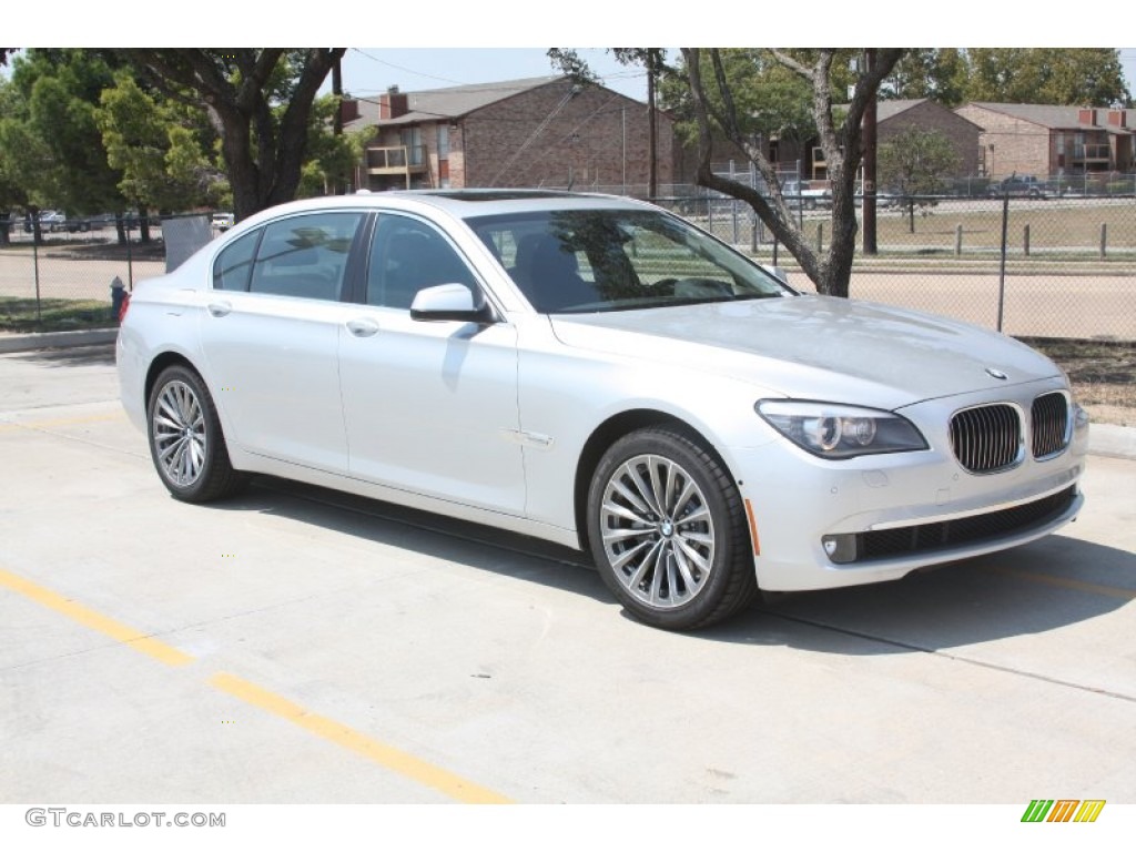 Titanium Silver Metallic 2012 BMW 7 Series 740Li Sedan Exterior Photo #53519308