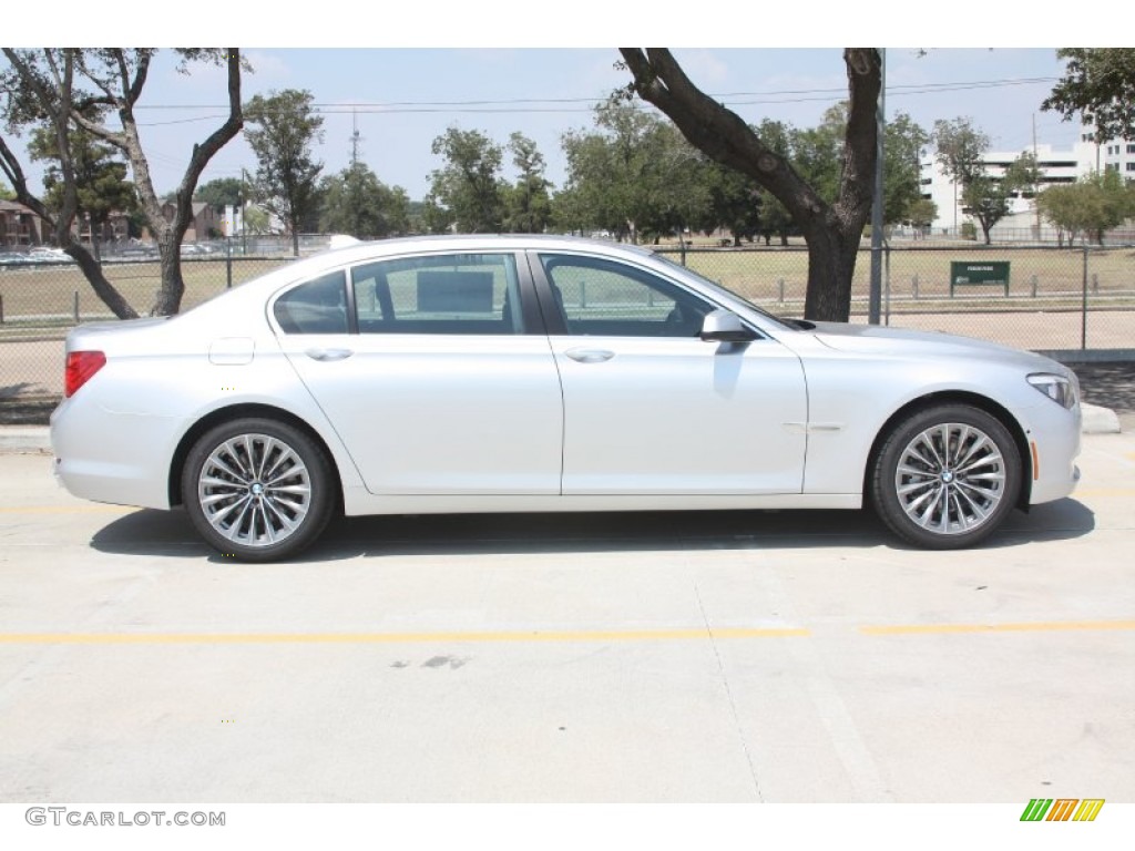 Titanium Silver Metallic 2012 BMW 7 Series 740Li Sedan Exterior Photo #53519324