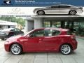 2011 Matador Red Mica Lexus CT 200h Hybrid Premium  photo #1