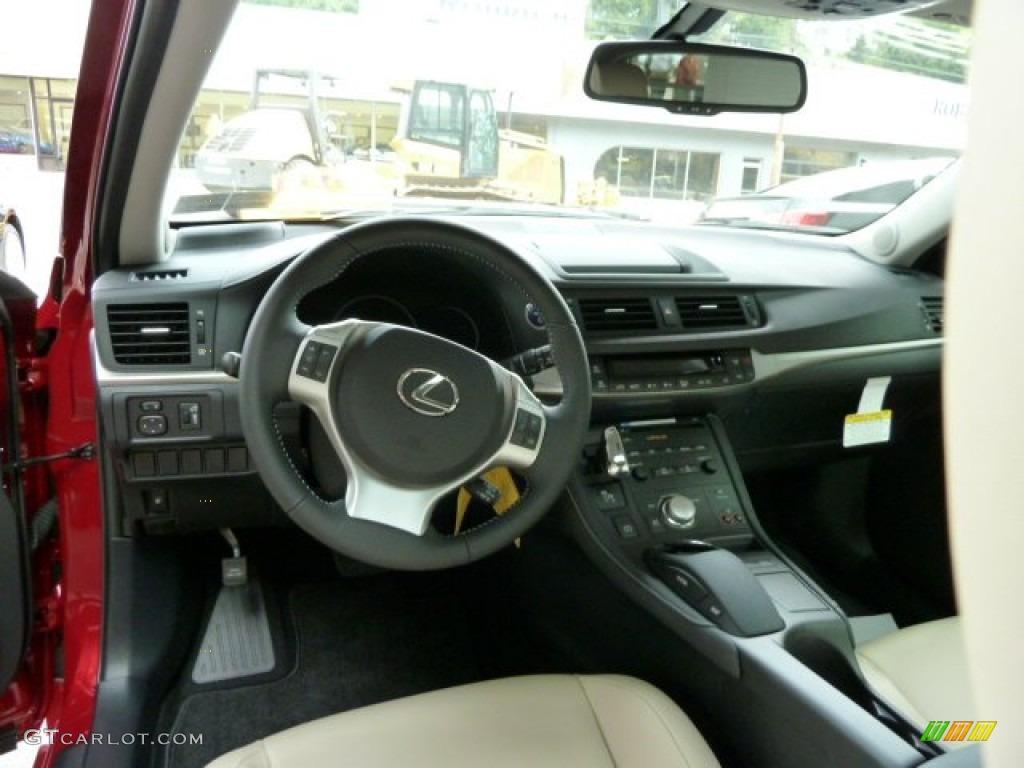Ecru Interior 2011 Lexus CT 200h Hybrid Premium Photo #53519608