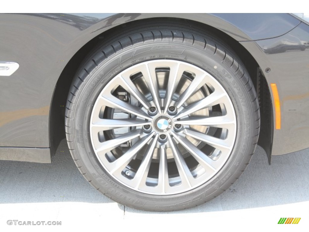 2012 7 Series 740Li Sedan - Dark Graphite Metallic / Oyster/Black photo #5