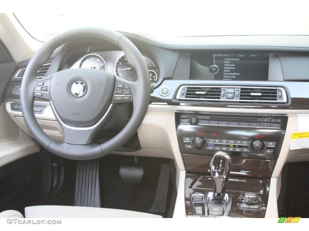 2012 7 Series 740Li Sedan - Dark Graphite Metallic / Oyster/Black photo #30