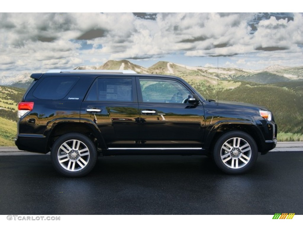 2011 4Runner Limited 4x4 - Black / Sand Beige Leather photo #2