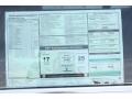 2012 BMW 7 Series 740Li Sedan Window Sticker