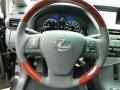 2011 Lexus RX Black Interior Steering Wheel Photo