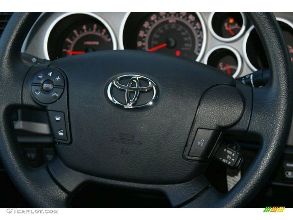 2011 Tundra TRD Double Cab 4x4 - Magnetic Gray Metallic / Black photo #10