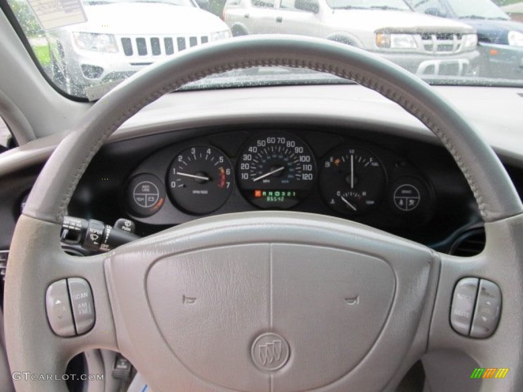 1999 Buick Regal LS Medium Gray Steering Wheel Photo #53521422