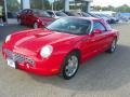 Torch Red 2002 Ford Thunderbird Premium Roadster Exterior