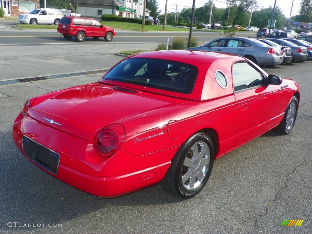 Torch Red 2002 Ford Thunderbird Premium Roadster Exterior Photo #53521477