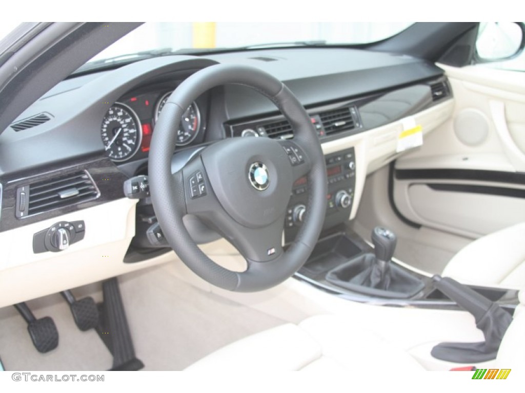 2011 3 Series 335i Coupe - Alpine White / Cream Beige photo #9