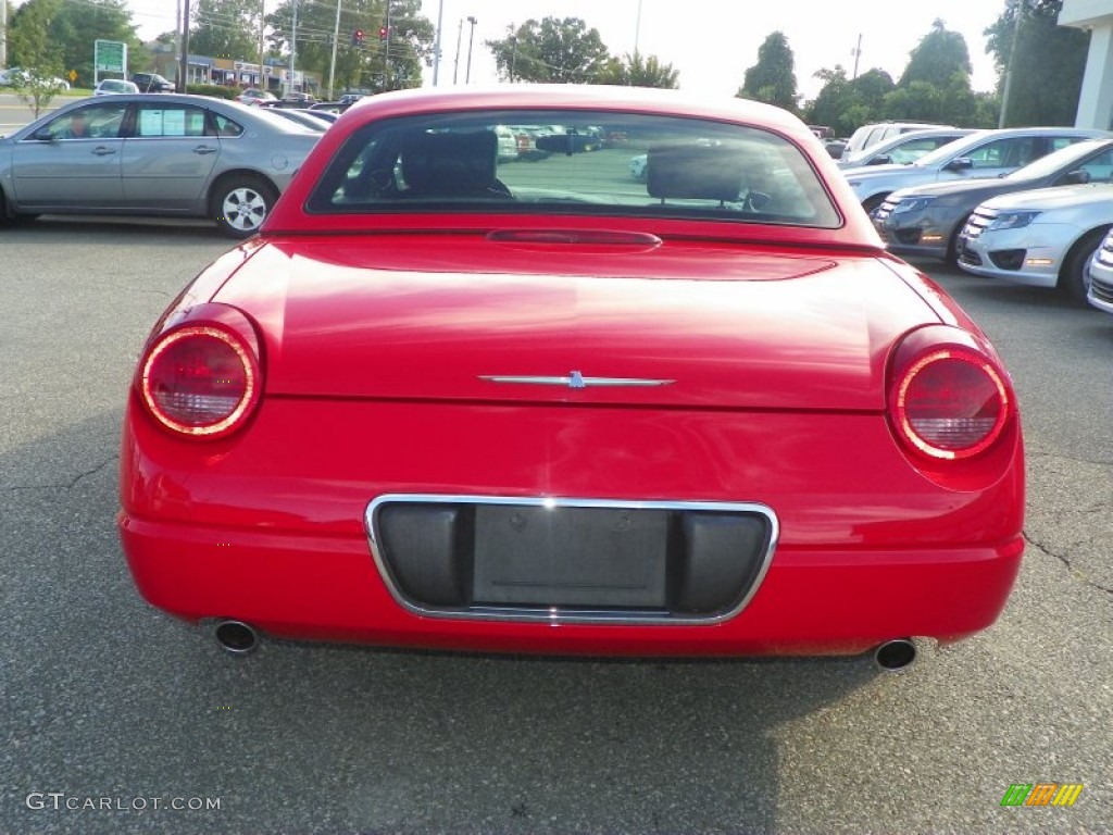 Torch Red 2002 Ford Thunderbird Premium Roadster Exterior Photo #53521663