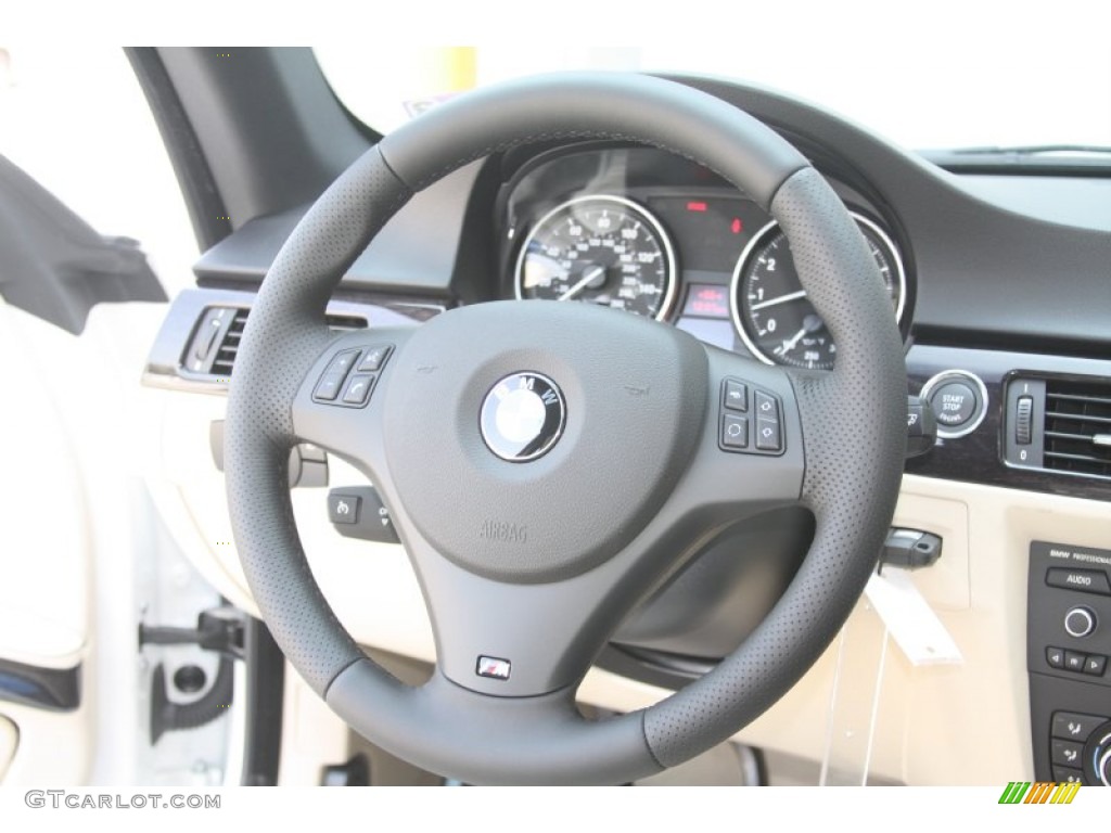 2011 3 Series 335i Coupe - Alpine White / Cream Beige photo #23