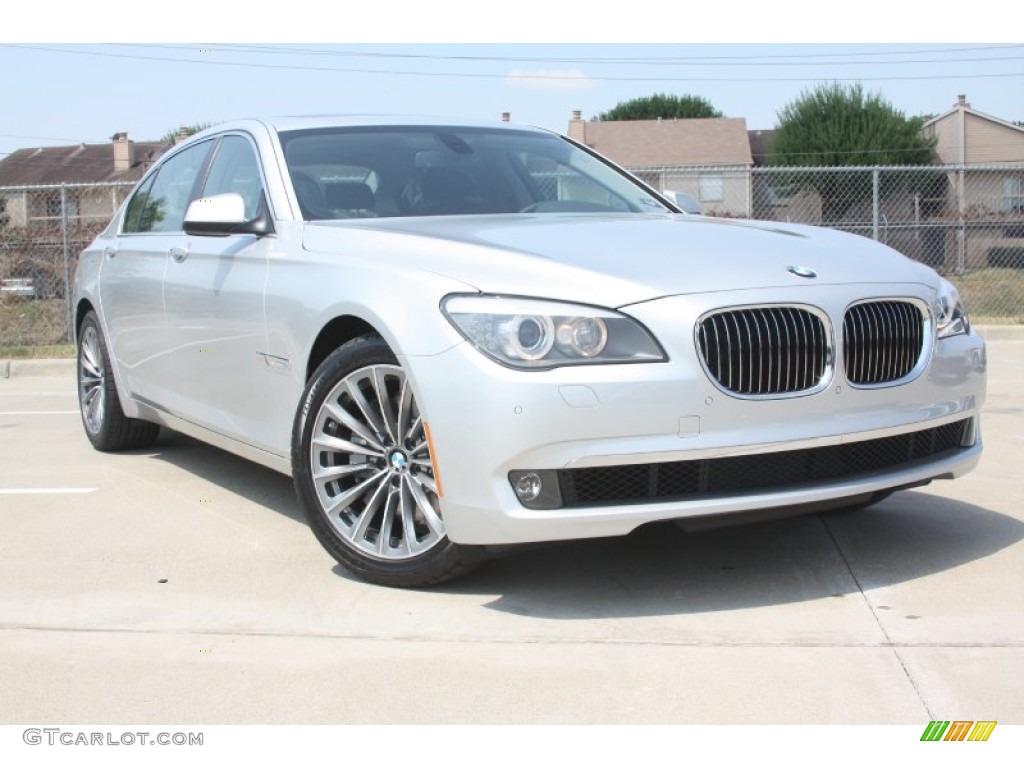 Titanium Silver Metallic 2012 BMW 7 Series 740Li Sedan Exterior Photo #53522324