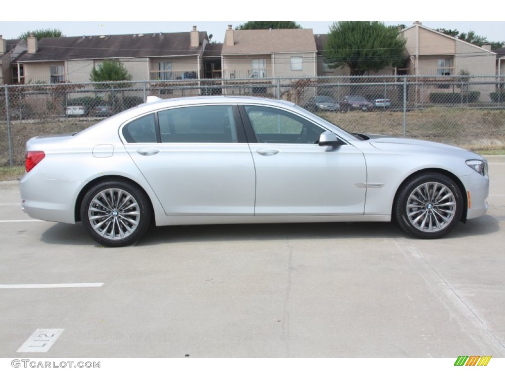 Titanium Silver Metallic 2012 BMW 7 Series 740Li Sedan Exterior Photo #53522417