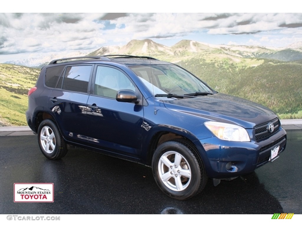 2007 RAV4 4WD - Nautical Blue Metallic / Ash Gray photo #1