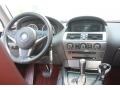Chateau Red 2004 BMW 6 Series 645i Coupe Dashboard