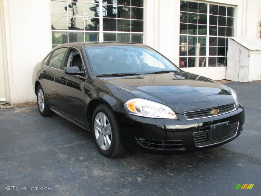 2011 Impala LS - Black / Ebony photo #3