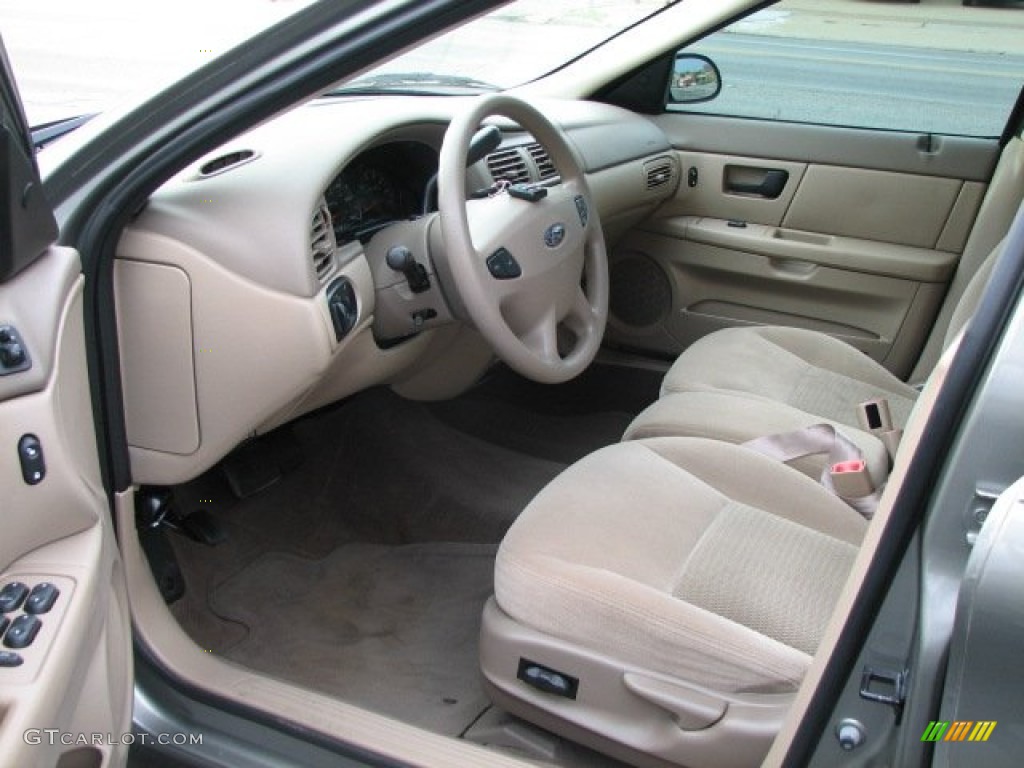 2003 Taurus SES - Spruce Green Metallic / Medium Graphite photo #7