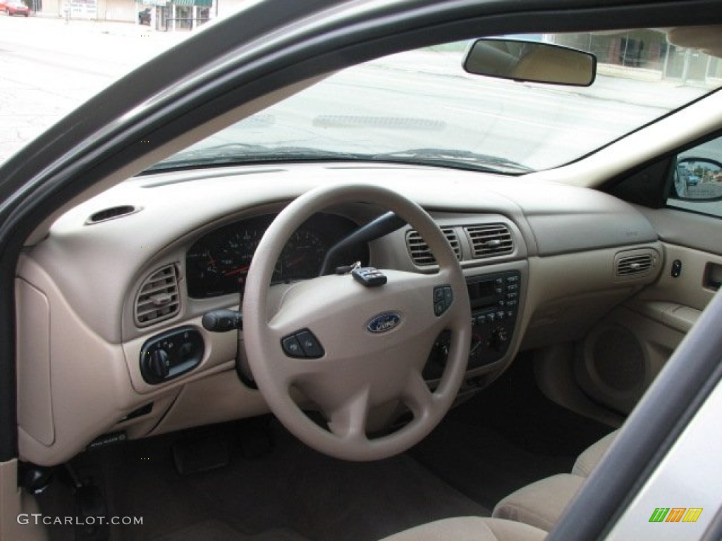 2003 Taurus SES - Spruce Green Metallic / Medium Graphite photo #8