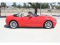 2005 Bright Red BMW Z4 2.5i Roadster  photo #6