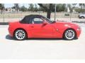 2005 Bright Red BMW Z4 2.5i Roadster  photo #7
