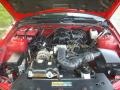 2007 Torch Red Ford Mustang V6 Deluxe Coupe  photo #12