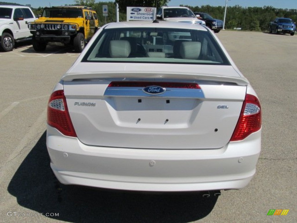 2011 Fusion SEL - White Platinum Tri-Coat / Medium Light Stone photo #9