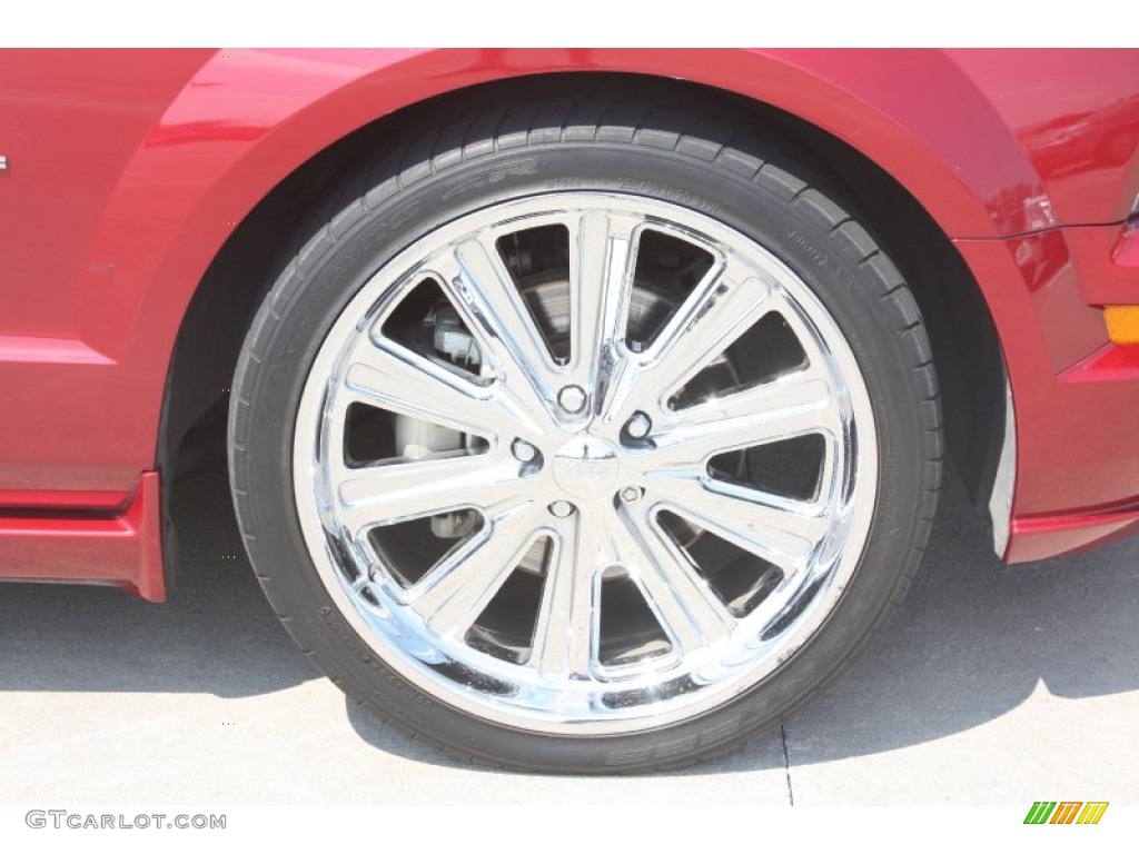 2006 Ford Mustang GT Premium Coupe Custom Wheels Photo #53528367