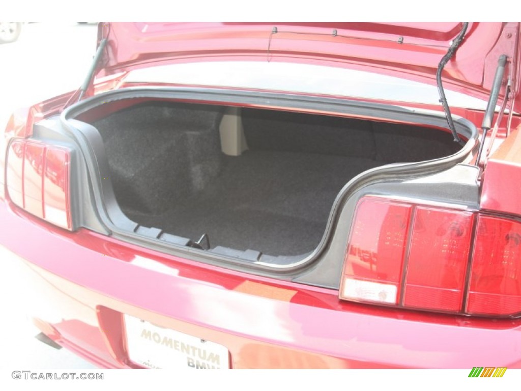 2006 Mustang GT Premium Coupe - Redfire Metallic / Light Parchment photo #26