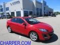 2010 Velocity Red Mica Mazda MAZDA3 s Sport 4 Door  photo #1