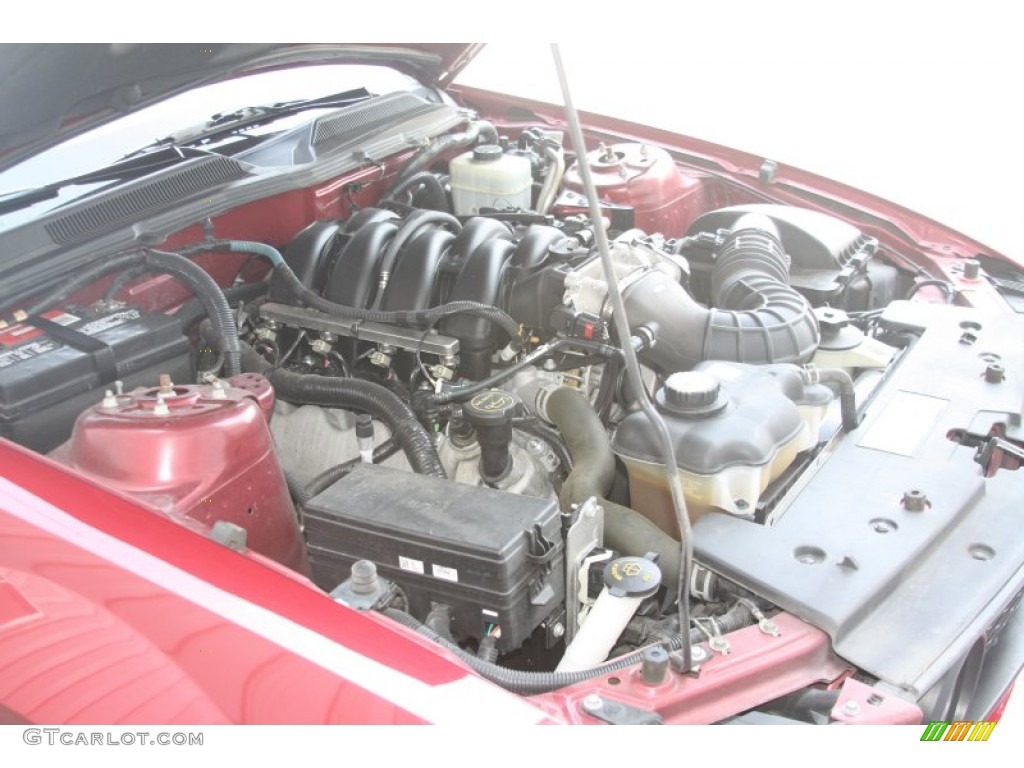 2006 Mustang GT Premium Coupe - Redfire Metallic / Light Parchment photo #30