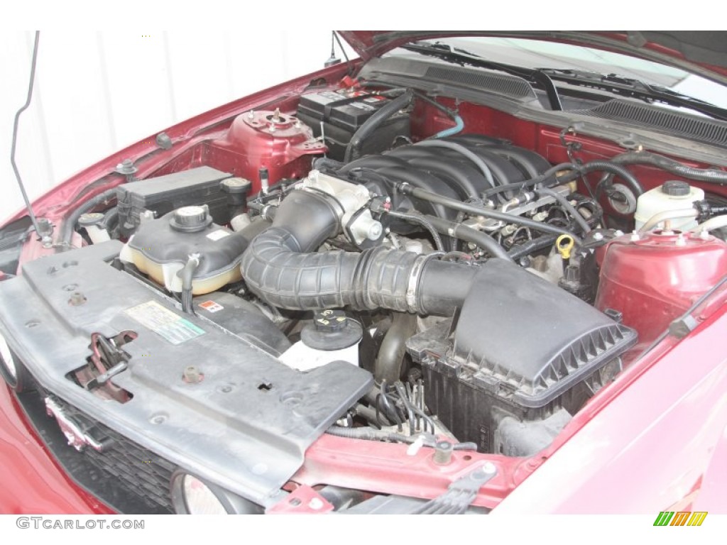 2006 Mustang GT Premium Coupe - Redfire Metallic / Light Parchment photo #31