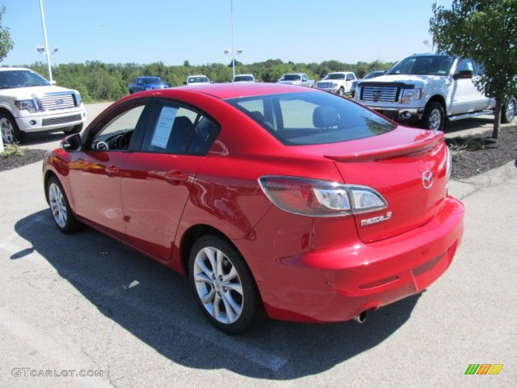 2010 MAZDA3 s Sport 4 Door - Velocity Red Mica / Black photo #8