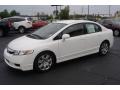 Taffeta White - Civic LX Sedan Photo No. 1
