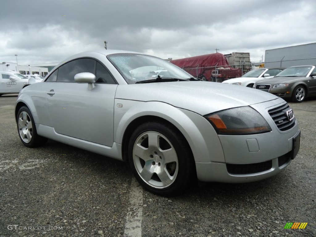 Lake Silver Metallic 2001 Audi TT 1.8T quattro Coupe Exterior Photo #53529403