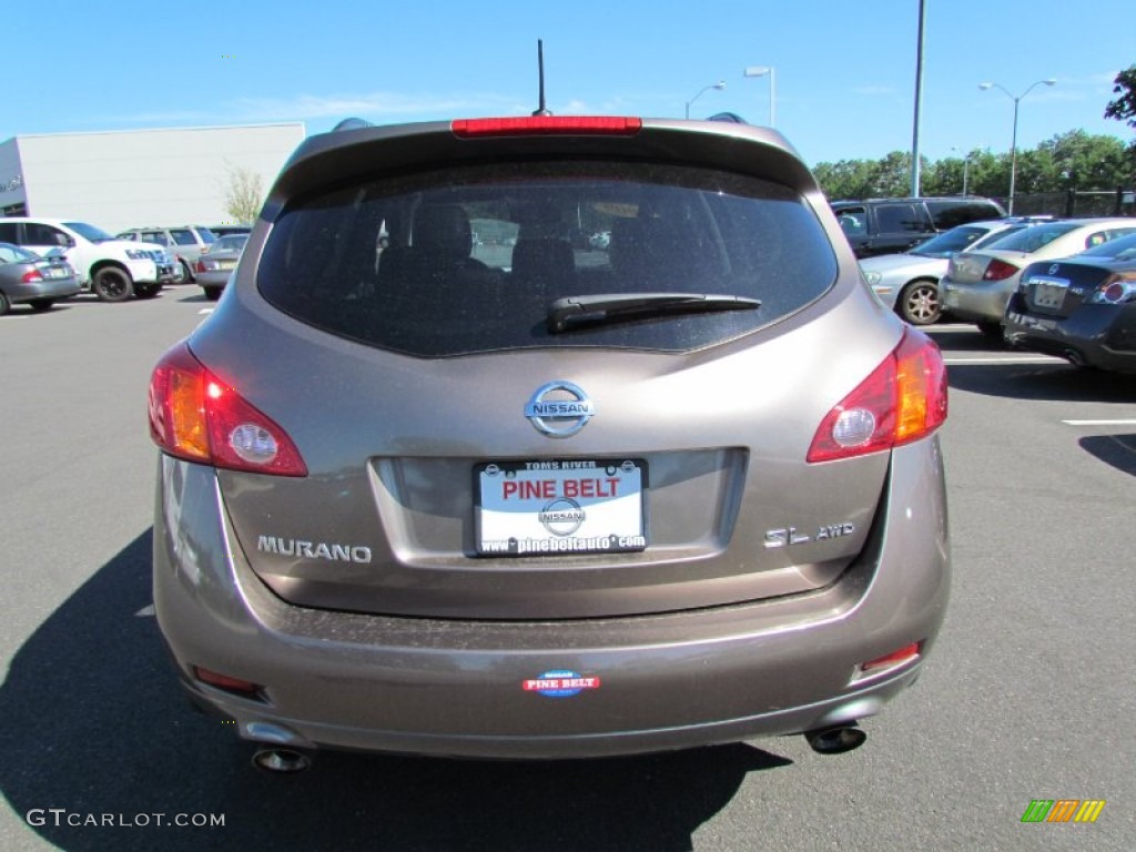 2009 Murano SL AWD - Tinted Bronze Metallic / Black photo #6