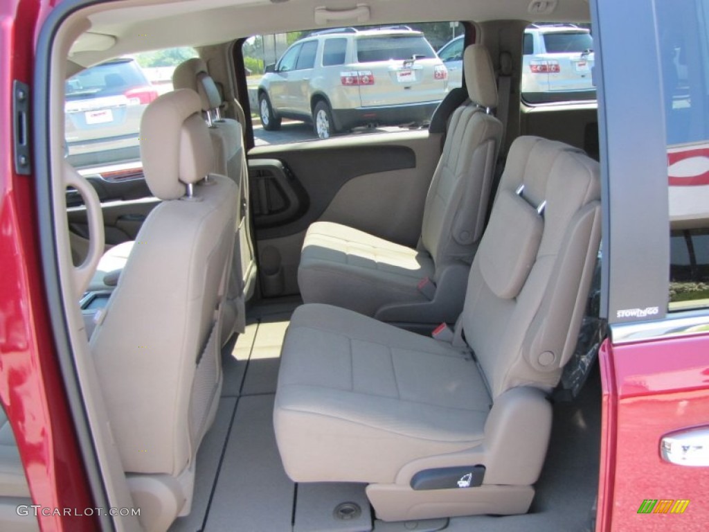 Dark Frost Beige/Medium Frost Beige Interior 2012 Chrysler Town & Country Touring Photo #53530579