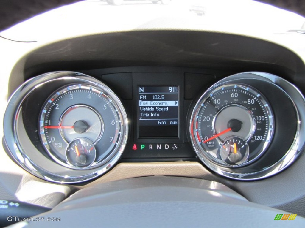 2012 Chrysler Town & Country Touring Gauges Photo #53530677