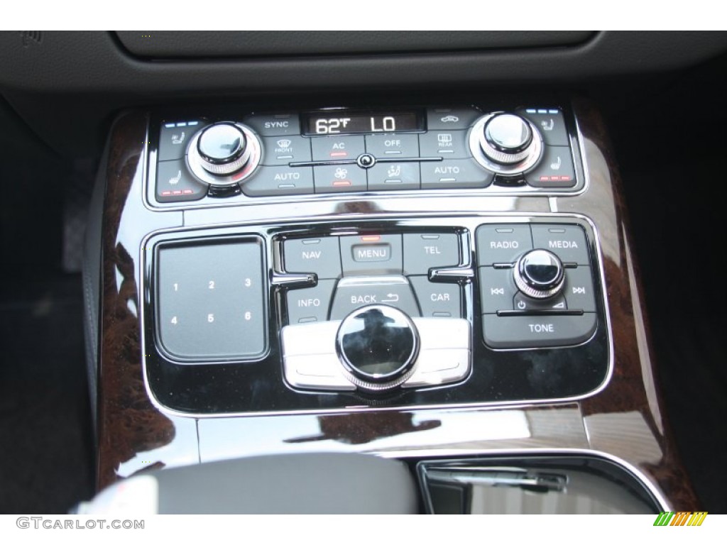 2011 A8 L 4.2 FSI quattro - Oolong Grey Metallic / Nougat Brown photo #24