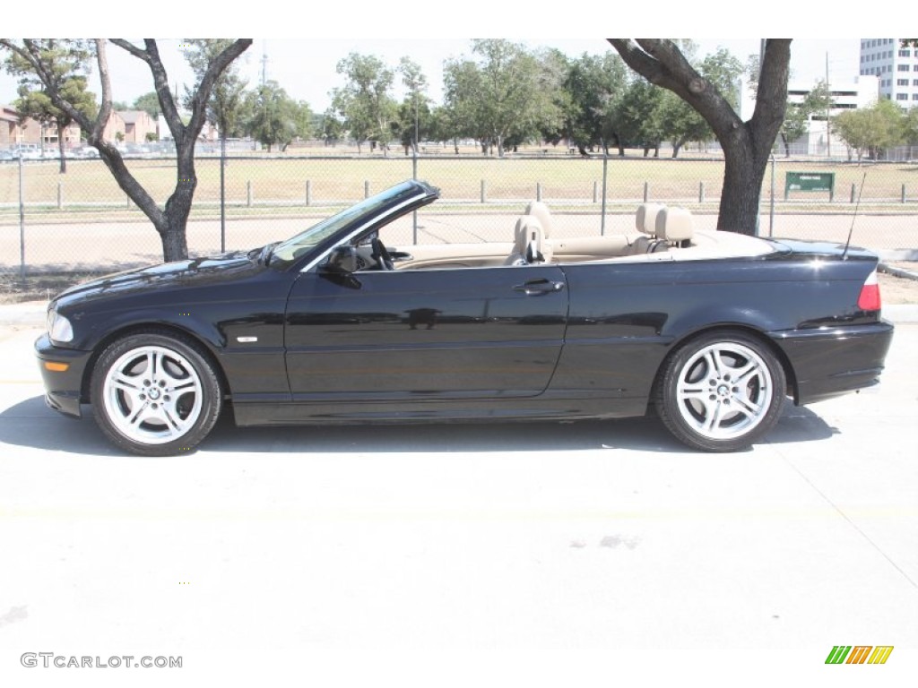 Jet Black 2003 BMW 3 Series 330i Convertible Exterior Photo #53532081